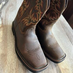 Mens Justin Workboots size 9